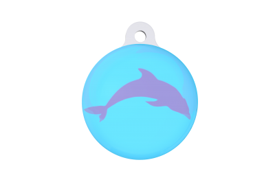 кулон дельфин